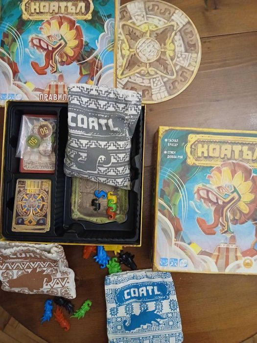 Настолни игри Катан за деца и Коатъл
