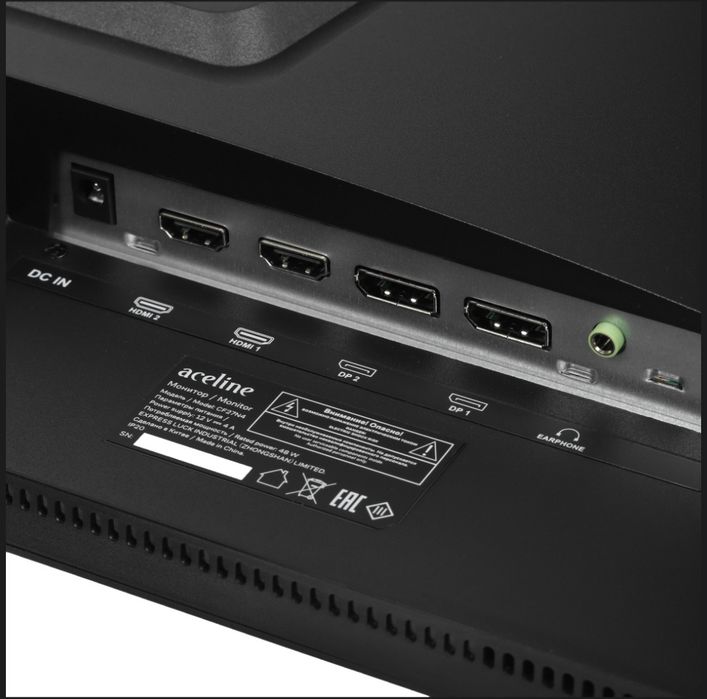 Монитор 27", IPS, 2K, 180гц