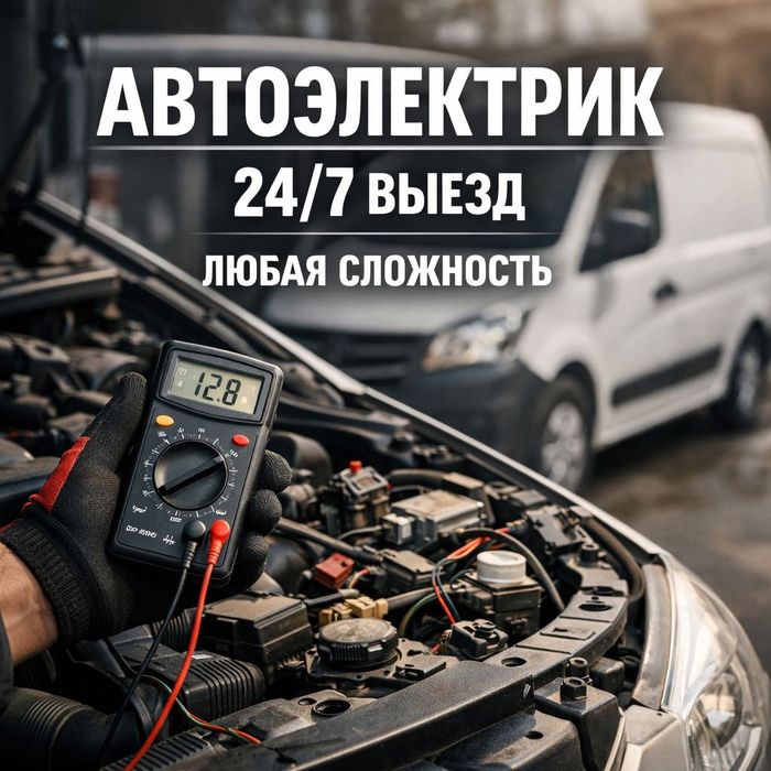 Автоэлектрик на выезд Алматы 24/7