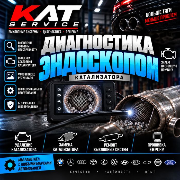 Диагностика эндоскопом , эндоскоп , удаление катализатора