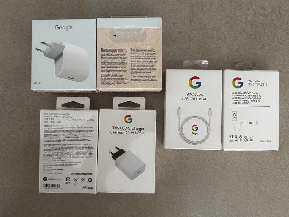 GARANTIE Incarcator GOOGLE Fast Charging 45 W 30 W SIGILAT PIXEL 10 XL