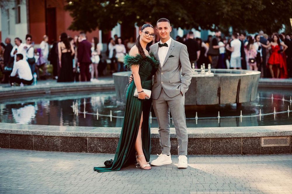 Бална рокля зелена С/М