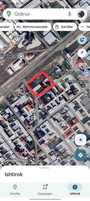 Bino ijaraga berladi 18 sotik + 20 sotik zaxvat bor