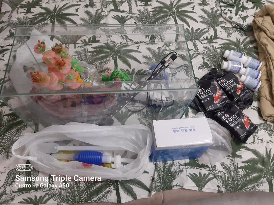 Срочно Продам Аквариум 43л!