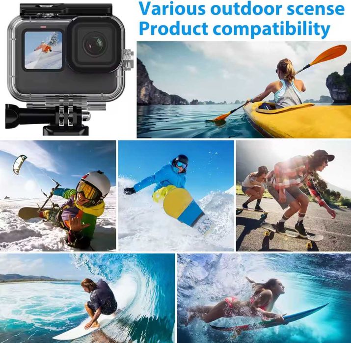 Водоустойчив корпус кейс Gopro 9 10 11  / 12/13