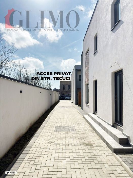 Casa noua, 104mp, curte privata 50mp, complex nou, RATE, Str Tecuci