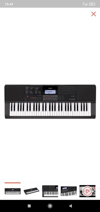 CASIO CT-X700C7 Black