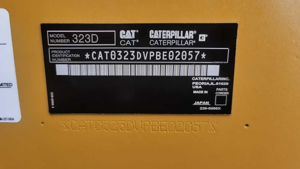 Продаётся гусеничный экскаватор Caterpillar 323D