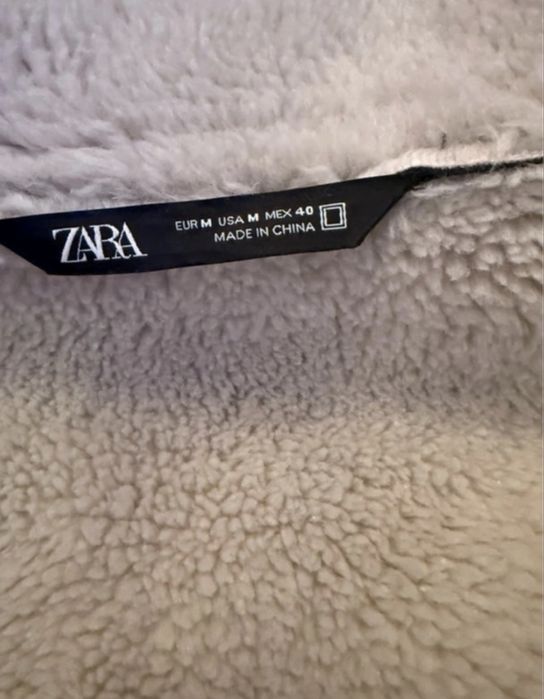 Zara Cojoc de iarna tip geaca aviator
