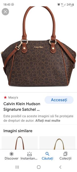 Vând geanta Calvin Klein originala