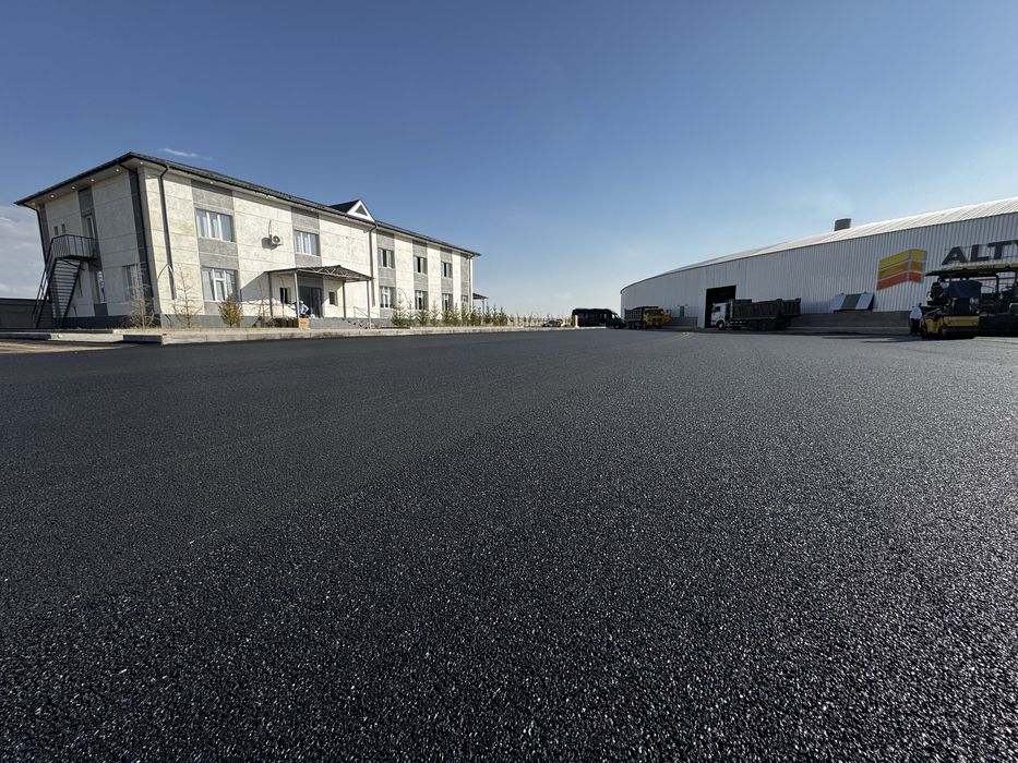 Укладка асфальта