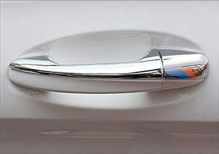 Хромирани дръжки за врати за Mercedes W205 W213 A C E GLC CLA CLS