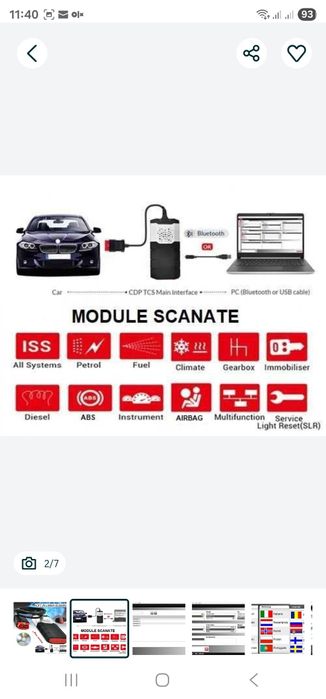 Tester Auto Multimarca Delphi DS150E soft 2022 Metal Sweden Premium A+