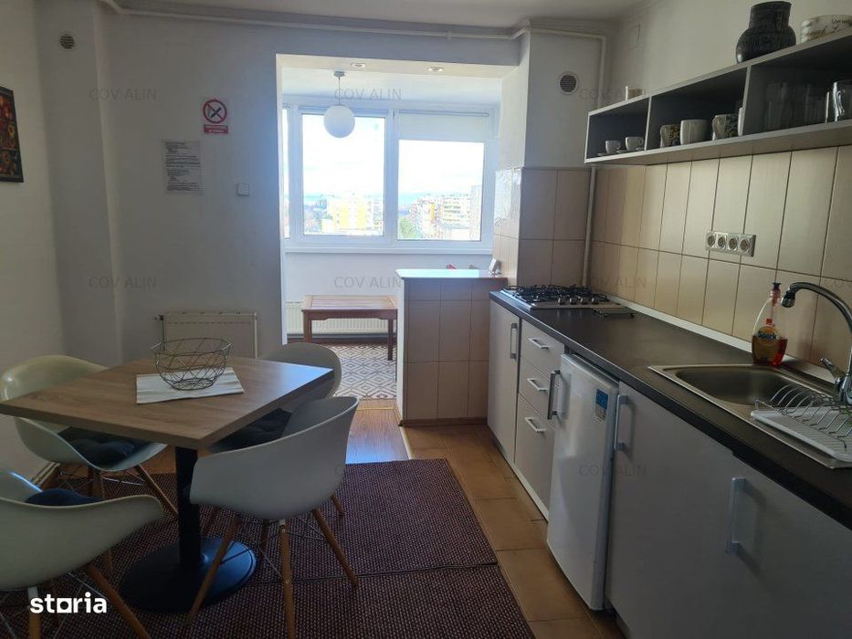 Apartament cu 3 camere zona Onix, decomandat,mobilat,utilat,2 balcoane