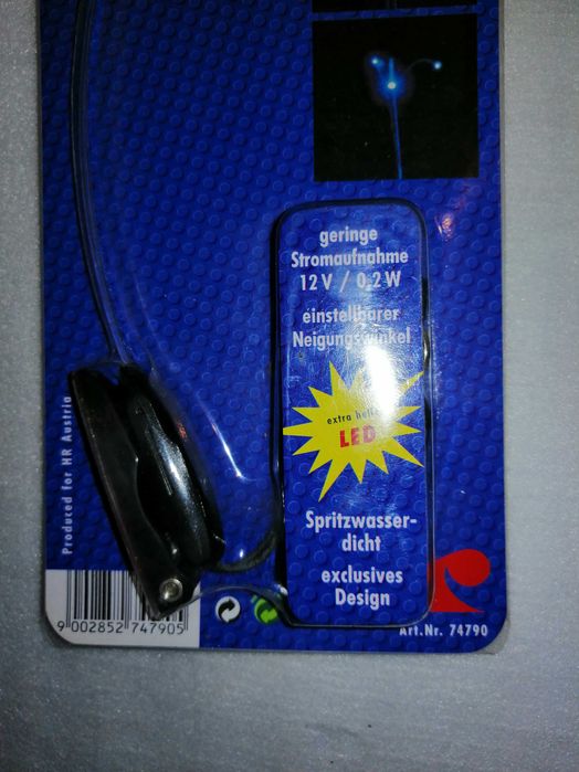 Fibra de lumina cu led , 12 V , NOU