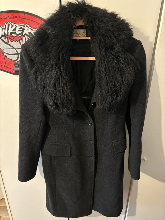 Palton 80% până stil Zara Mantecón mărimea M
