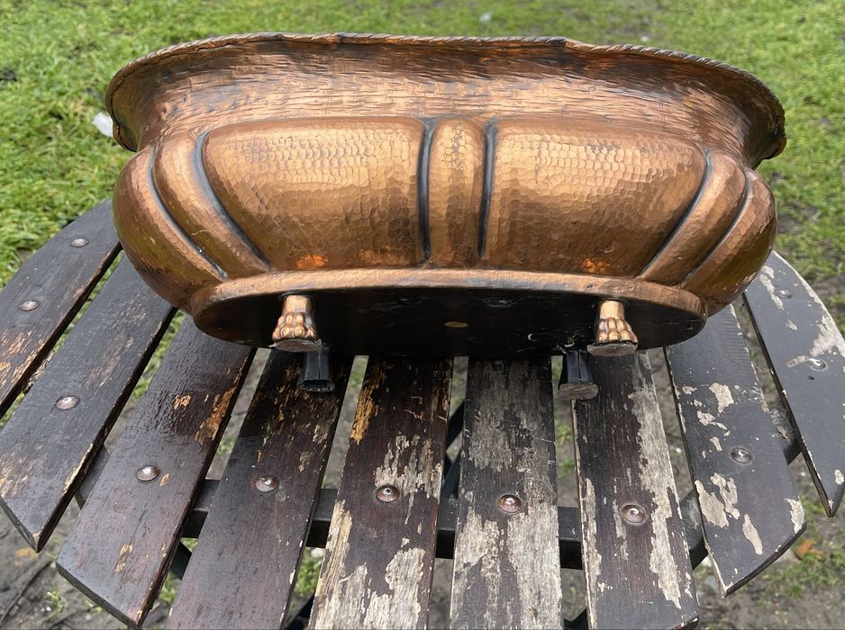 Jardinieră din cupru