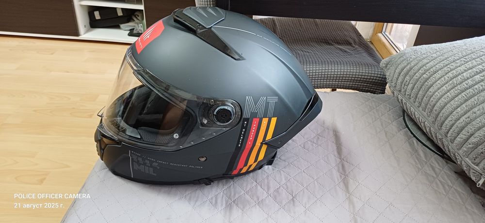 Каска MT THUNDER 4 SV Matt Black