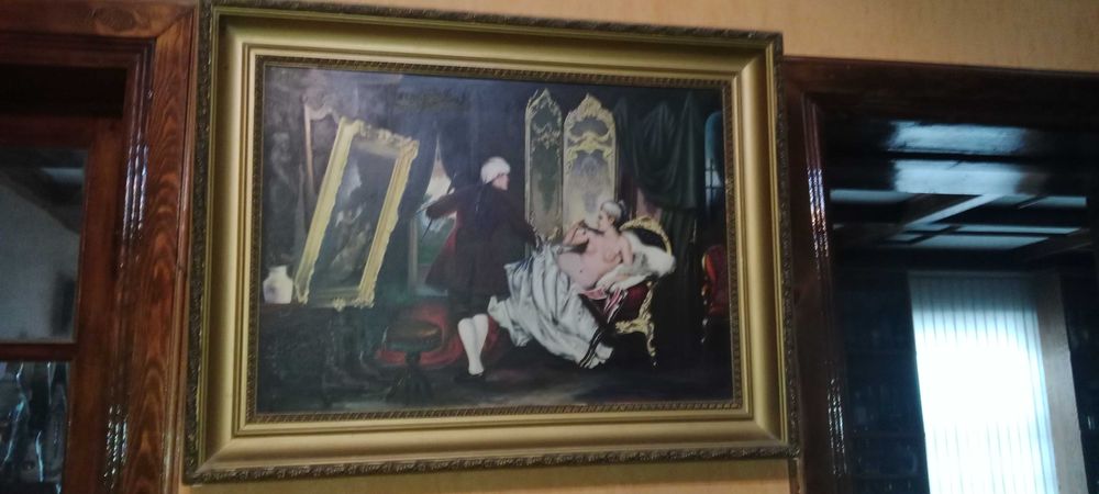 Картины маслом 8 штук