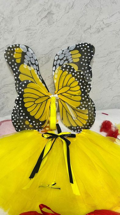 Юбочки и крылья пчелы