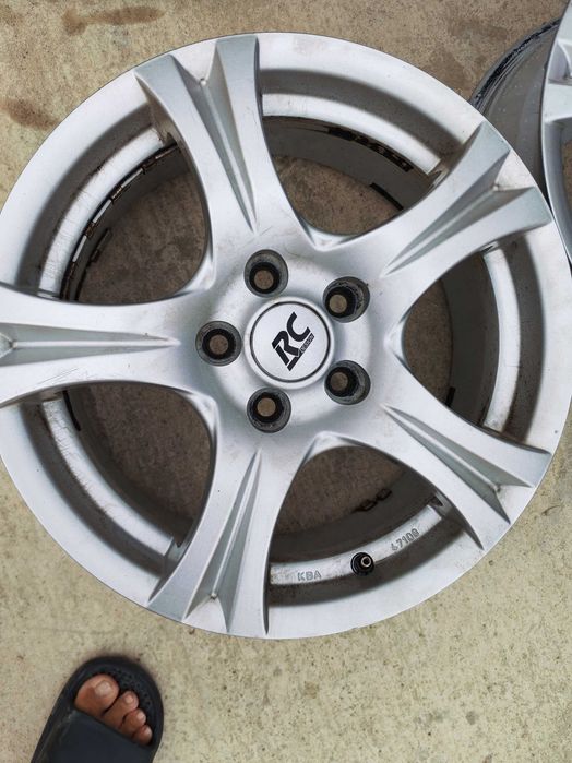 Set 4 Jante Aliaj 16" RC-Design 5x108 – Ford Kuga, Focus, Mondeo, Volvo, Peugeot