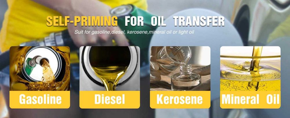 Pompa transfer benzina,motorina ,ulei mineral kerosen tensiune 12v