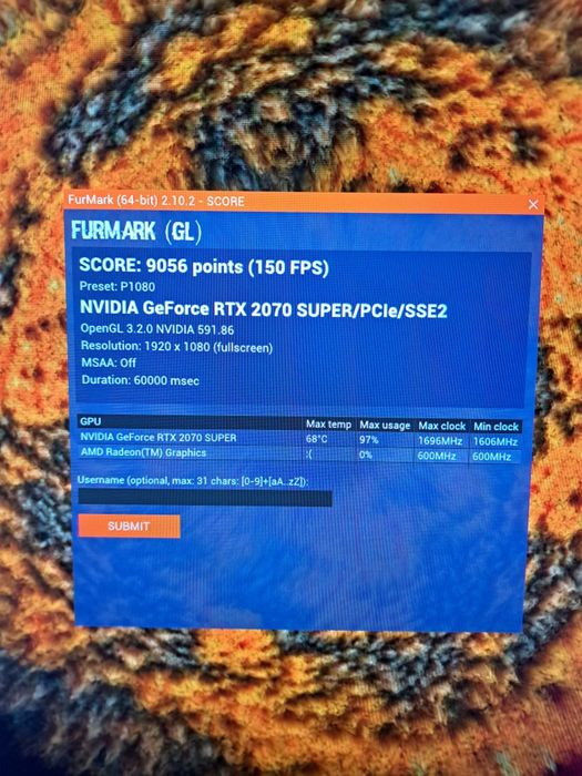 Placă video RTX 2070 SUPER