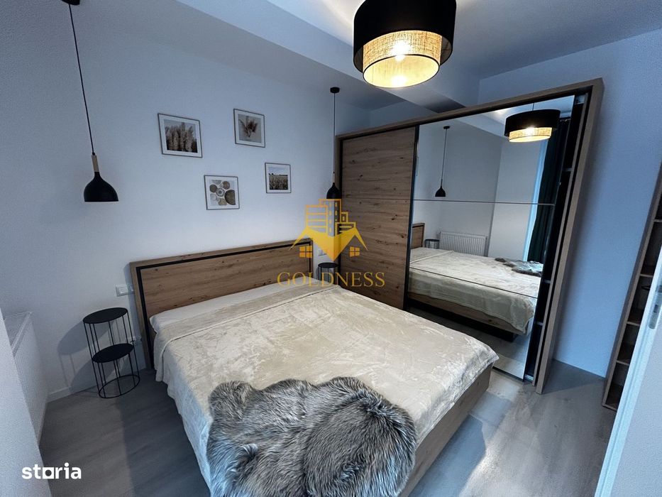 2 camere open space, Parcare, Modern, Zona Porii, Lidl, Floresti