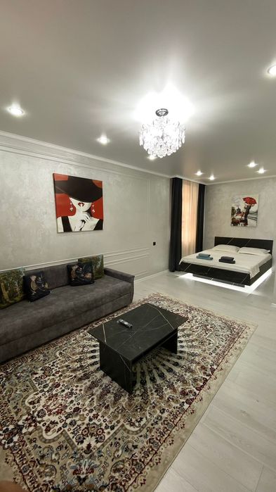 Люкс квартира по суточно с кондиционером по Абая -Байзак батыра