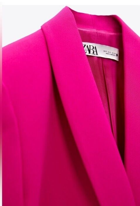 Дамски цикламен костюм ZARA