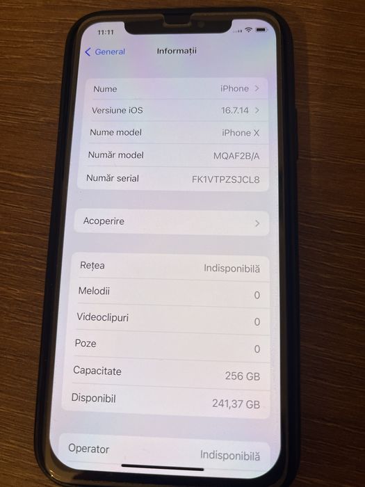 iPhone 10, 256 GB