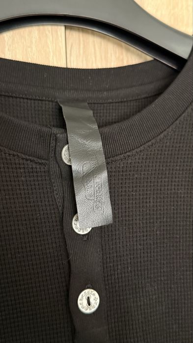 Tricou cu mânecă lungă Chrome Hearts - brodat - Waffle - XL / L