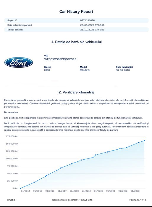 FORD Mondeo 2013 — imagine 2