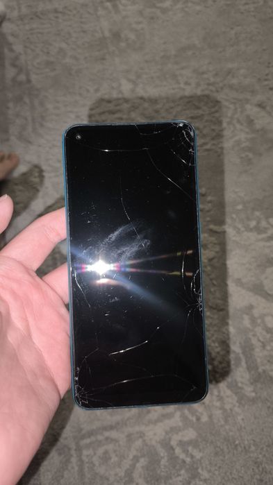 Redmi Note 9 с сломанным дисплеем