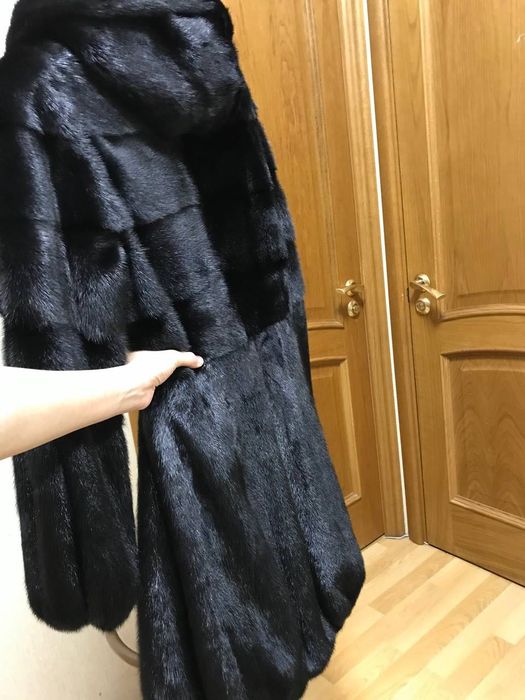Норковая выставочная Шуба  (Цельная)