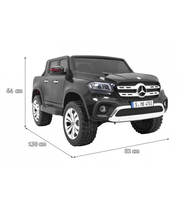 Masinuta electrica pentru 2 copii Mercedes X-Class 4x4 180W 12V