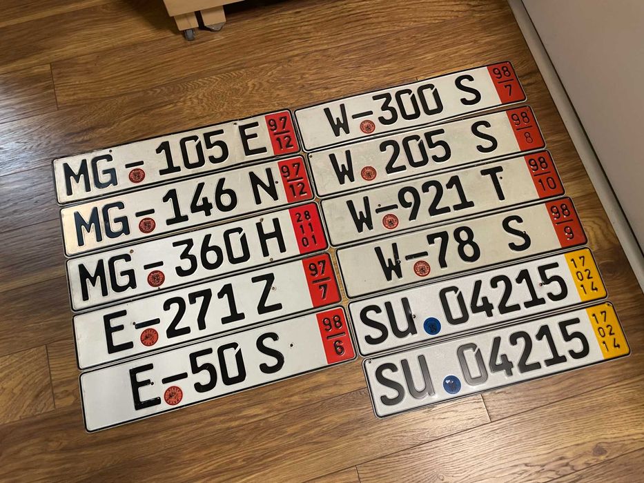 Стари регистрационни номера