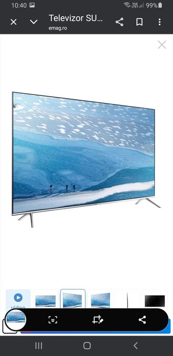 QLED Smart  Samsung 4K UHD 60 KS 7002 Dg 155