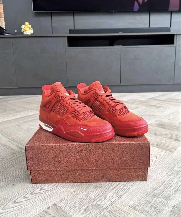 Jordan 4 "Nigel Sylvester" Brick By Brick (40/41) FULLBOX