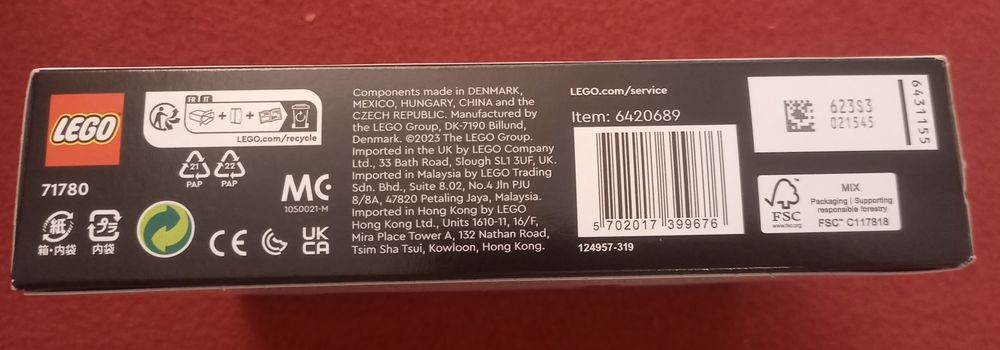 LEGO 71780 Lego Ninjago 71780