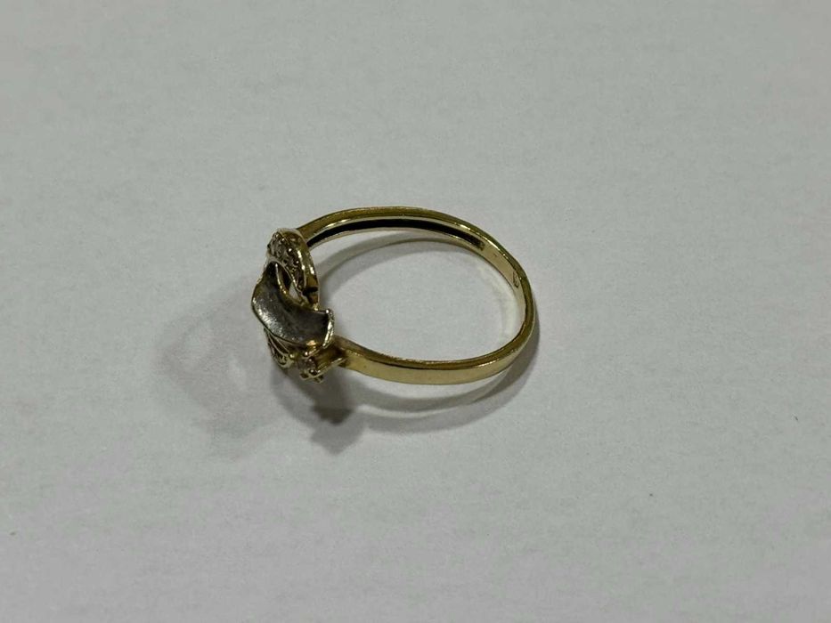 Златен Дамски Пръстен 14К(2.00гр) Размер:57