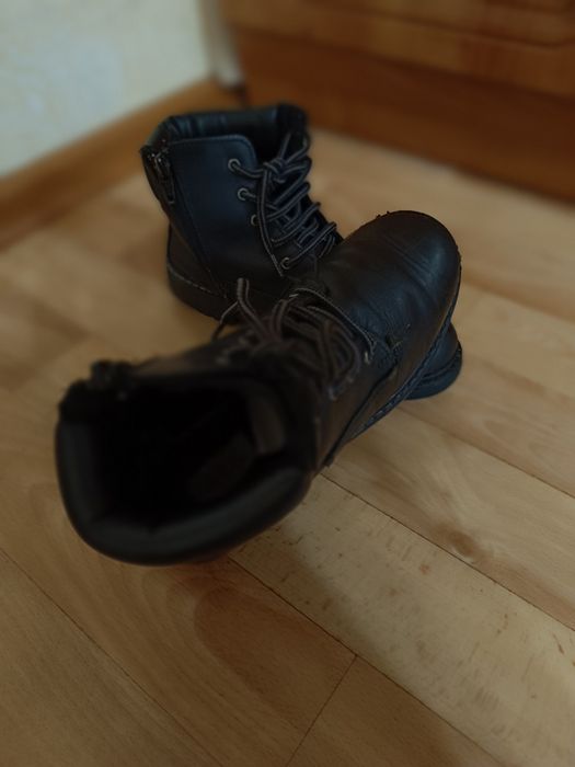 Ботинки кожаные демисезон Испания