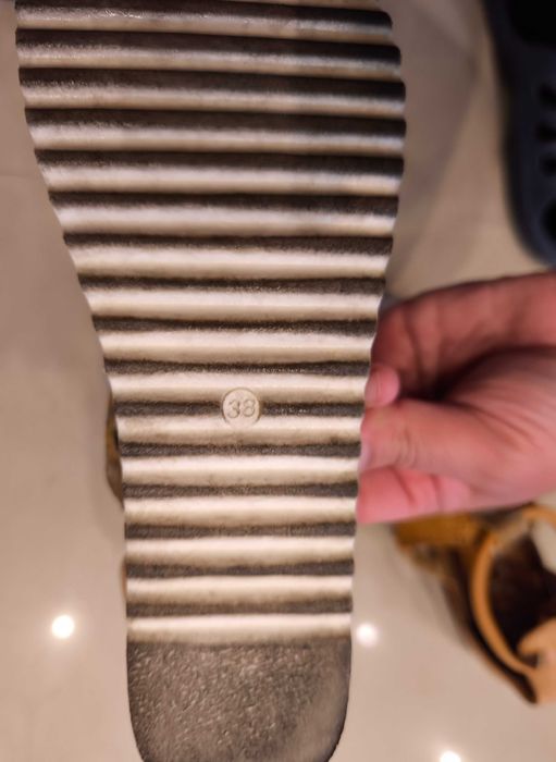 Дамски сандали ест. кожа 38 н.