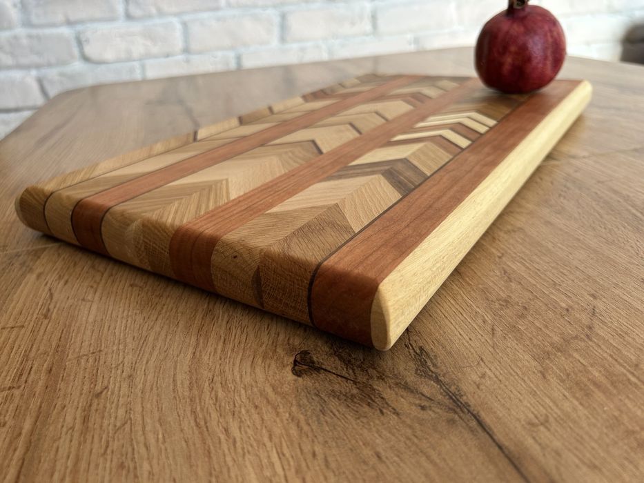 Енд грейн (end grain) дъска за рязане и сервиране