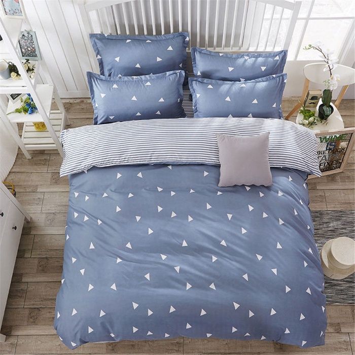 Lenjerie pat. Bumbac 100%. Invelitoare Pilota + 2 fete perna +cearceaf