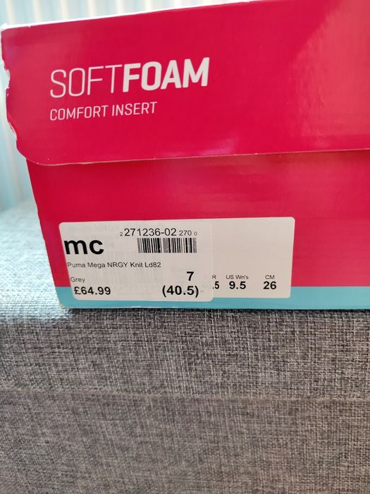 Дамски маратонки Puma NRGY, номер 40.5