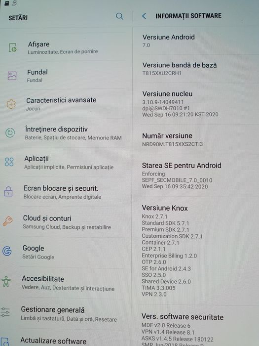 Tableta LTE,Samsung Galaxy Tab S2 9.7",32GB,3GB ram,varianta SM-T815