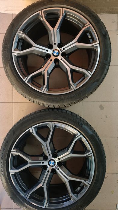 Jante Bmw X5 G05 X6 G05 M 21" in 2 latimi cu senz.+anv.iarna - FACTURA