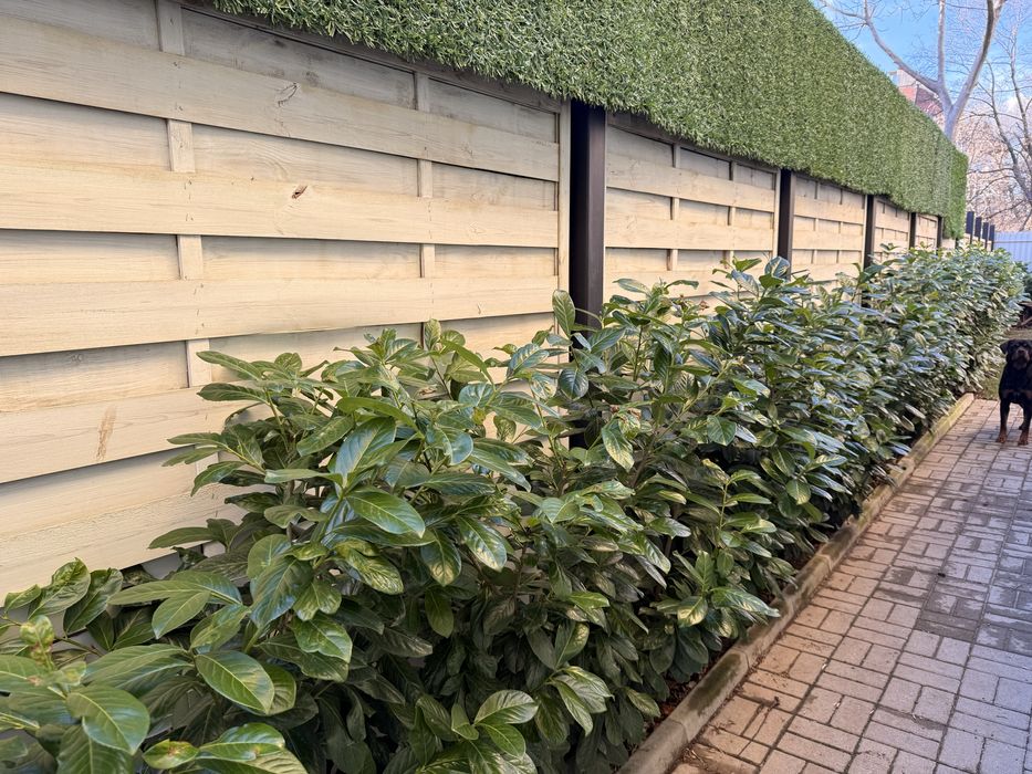 Дървени оградни пана