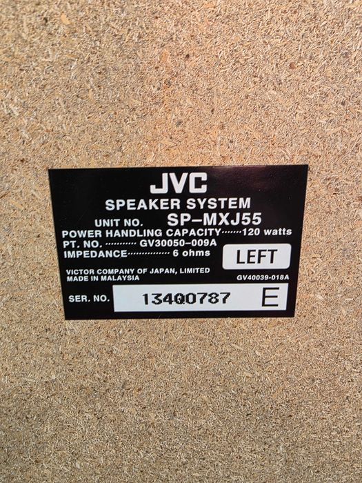 Boxe JVC SP-MXJ55, 3 căi, 120W, 6 Ohmi